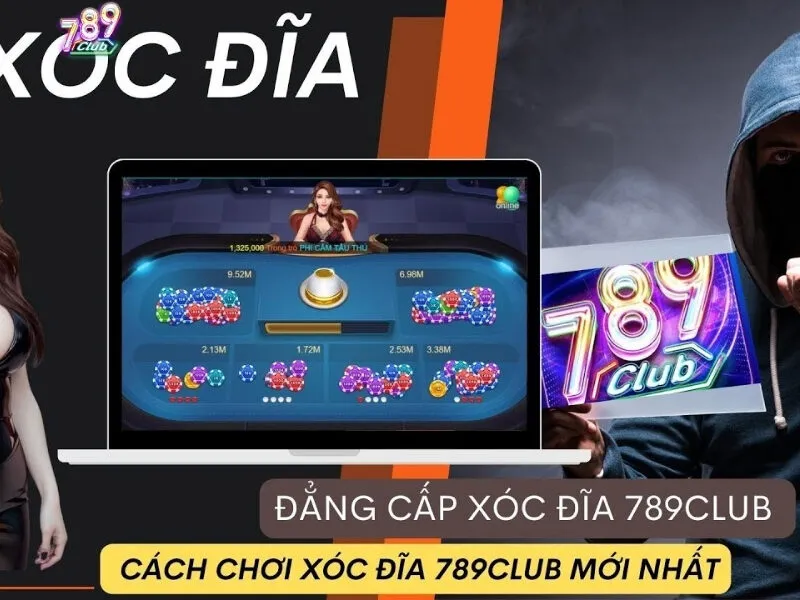 Luật chơi xóc đĩa 789club dễ hiểu 