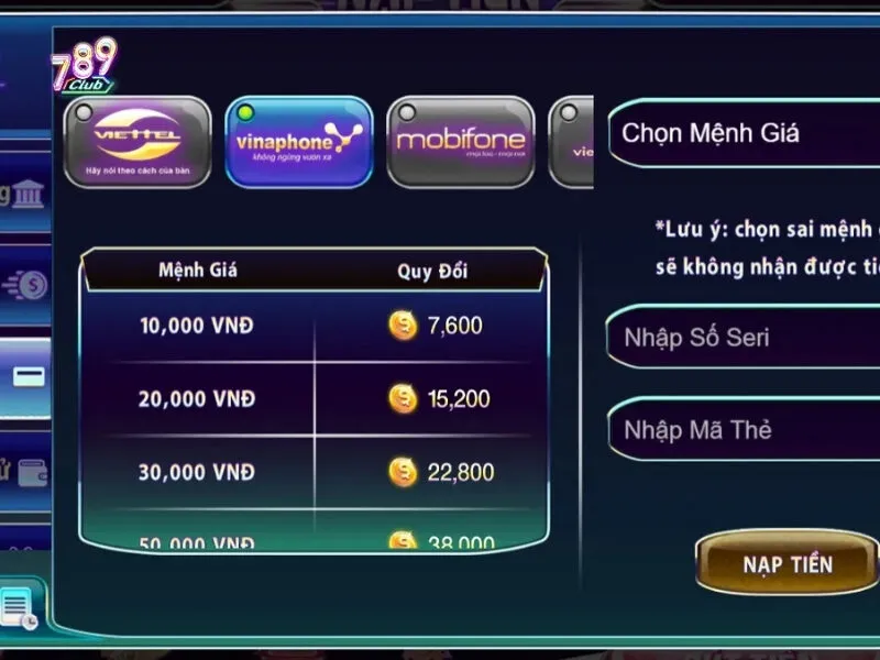 Thời gian diễn ra các giao dịch tại cổng game 