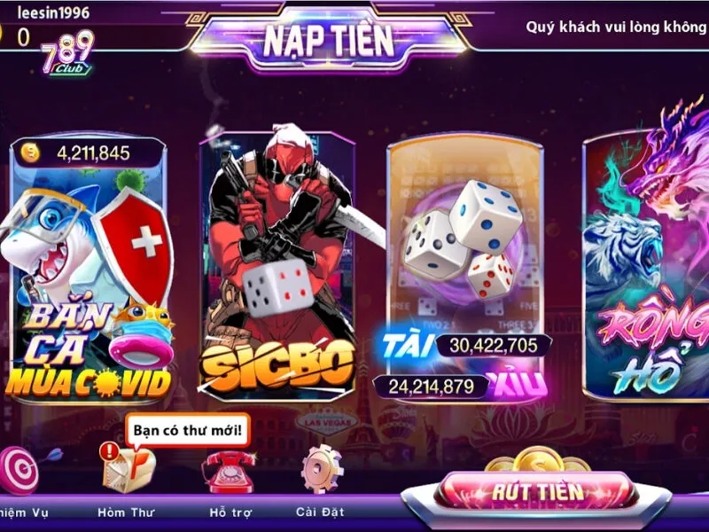 Thông tin chung về tựa game Tài xỉu 789club